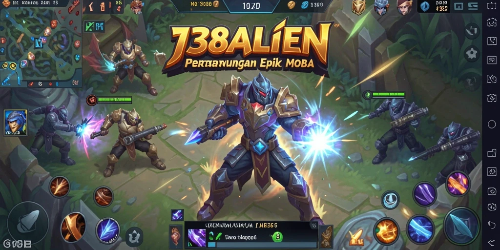 Gameplay seru <strong>138ALIEN</strong> dengan pertarungan tim yang intens.