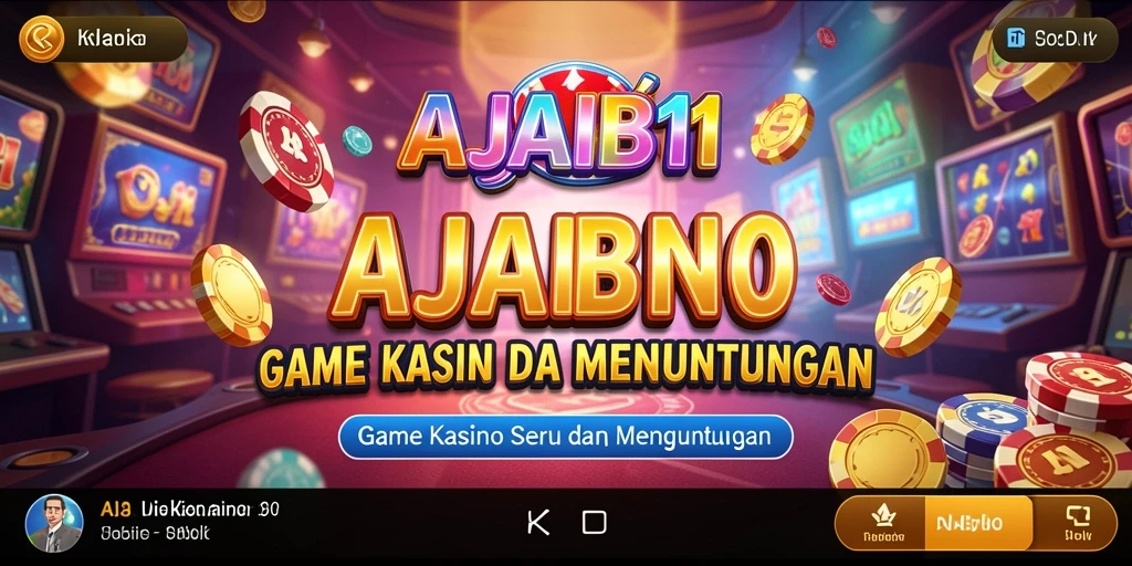 Tangkapan layar AJAIB11 menunjukkan gameplay Kasino yang menarik.