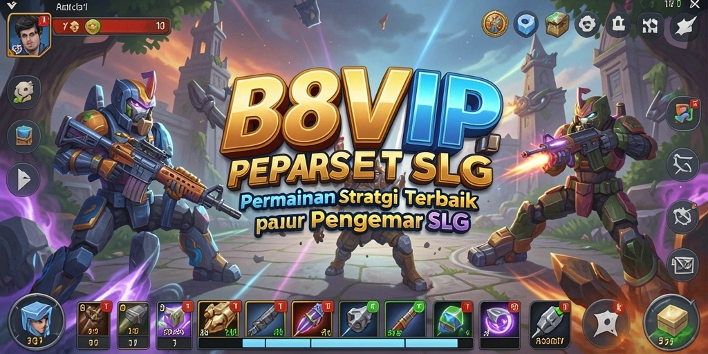 Tampilan gameplay B8VIP yang memukau dan strategis.