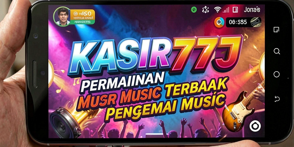 Tampilan gameplay KASIR777 dengan berbagai pilihan lagu interaktif.