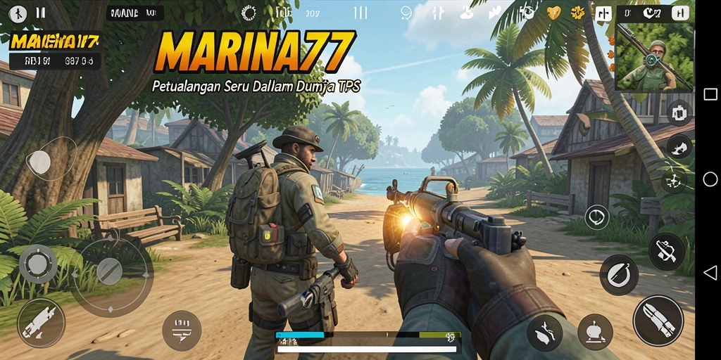 Tampilan gameplay seru di dunia TPS MARINA77 yang menegangkan.
