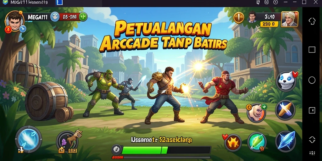 Gameplay seru dan menantang di MEGA111.