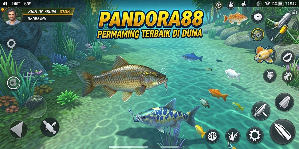 Tangkapan ikan yang menakjubkan dalam gameplay PANDORA88.
