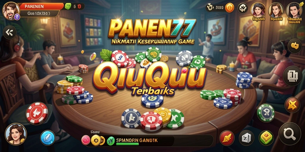 Screenshot gameplay QiuQiu yang menarik dan mendebarkan.