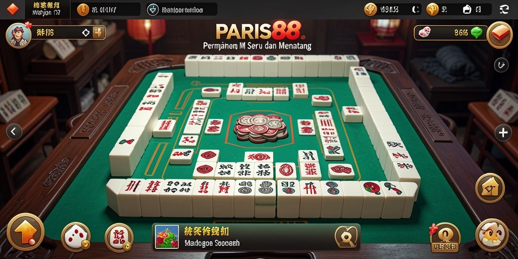 Tampilan gameplay seru dan menantang dalam PARIS88.